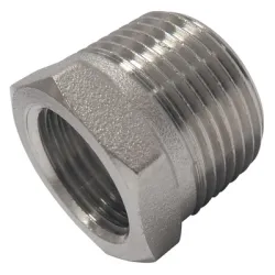 Нипел Aignep вътрешно редуктивен пневматичен резба - резба 3/8 х 1/8, 16.5 мм, 2080 Нипел Aignep вътрешно редуктивен пневматичен резба - резба 3/8 х 1/8, 16.5 мм, 2080