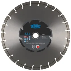 Диск Tyrolit диамантен за сухо рязане на асфалт 300x20x3.3 мм, Premium*** DCA+C Диск Tyrolit диамантен за сухо рязане на асфалт 300x20x3.3 мм, Premium*** DCA+C