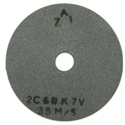 Диск ZAI керамичен за шлайфане от зелен карборунд 150x20x20 мм, прав профил, 2C 60 M V