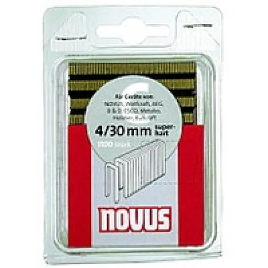 Скоби Novus за такери  6.1х1.1x30 мм, 1100 бр., Type C4