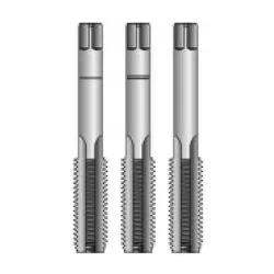 Метчик Bucovice метрична резба комплект I, II и III М20х2.5 мм, CS, 3 бр.