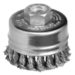 Четка SIT за ъглошлайф  чашковидна, от стоманена усукана тел, ф 70х17 мм, TU71