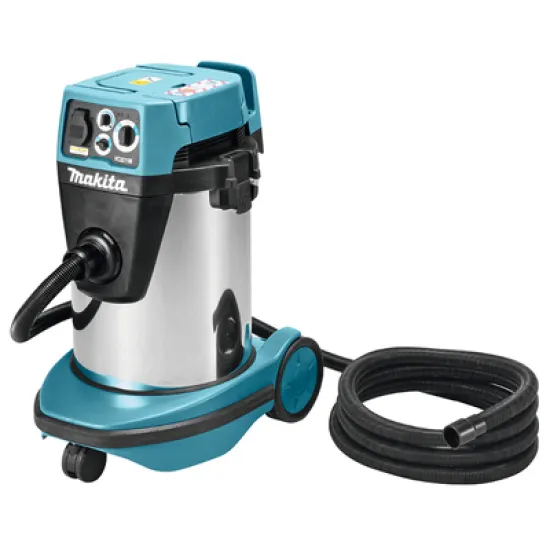 Прахосмукачка Makita електрическа за сухо и мокро почистване 1050 W, 3500 л/мин, VC3211MX1