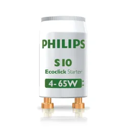 Стартер Philips за луминесцентна лампа 4-65 W, S10 Ecoclick Стартер Philips за луминесцентна лампа 4-65 W, S10 Ecoclick