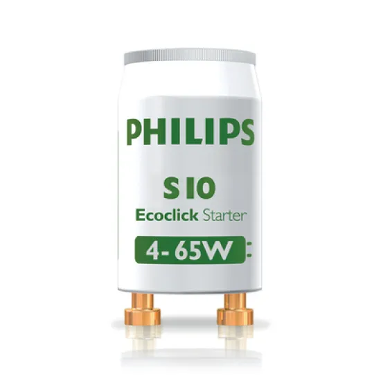 Стартер Philips за луминесцентна лампа  4-65 W, S10 Ecoclick