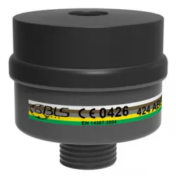 Филтър BLS за полумаски и маски с байонет ABEK1P3 R, 424 ABEK1P3 R Филтър BLS за полумаски и маски с байонет ABEK1P3 R, 424 ABEK1P3 R