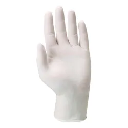 Ръкавици Eurotechnique латексови за еднократна употреба размер 9, 230 мм, бели, 5810 Ръкавици Eurotechnique латексови за еднократна употреба размер 9, 230 мм, бели, 5810