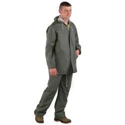 Дъждобран Coverguard костюм PVC размер XXL, зелен Дъждобран Coverguard костюм PVC размер XXL, зелен