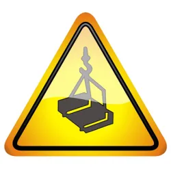 Знак Totem лепенка предупредителен Внимание! Опасност от падане на окачени материали 145х145 мм Знак Totem лепенка предупредителен Внимание! Опасност от падане на окачени материали 145х145 мм