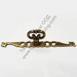 Дръжка Enrico Casiraghi мебелна тип Rustic 145 мм, бронз, 808B Дръжка Enrico Casiraghi мебелна тип Rustic 145 мм, бронз, 808B