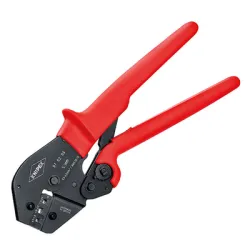 Клещи Knipex кербовъчни за неизолирани плоски кабелни обувки с изолация 250 мм, 97 52 05 SB Клещи Knipex кербовъчни за неизолирани плоски кабелни обувки с изолация 250 мм, 97 52 05 SB