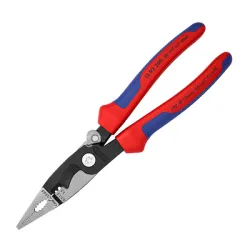 Клещи Knipex комбинирани за електрическа инсталация с изолация 200 мм, 2.5 мм2, 13 92 200 Клещи Knipex комбинирани за електрическа инсталация с изолация 200 мм, 2.5 мм2, 13 92 200