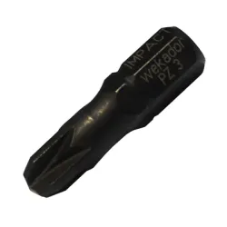 Накрайник бит Wekador PZ Pozidriv кръстат ударен, торсионен PZ 3, 1/4, 25 мм Накрайник бит Wekador PZ Pozidriv кръстат ударен, торсионен PZ 3, 1/4, 25 мм