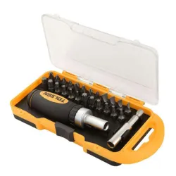 Накрайник бит Tolsen комплект с държач 26 бр., 1/4 Накрайник бит Tolsen комплект с държач 26 бр., 1/4