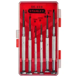 Отвертка Stanley комплект за фина механика SB/PH 6 бр.