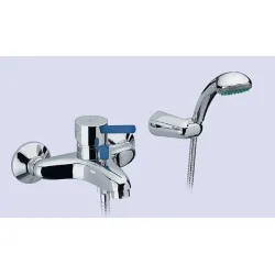 Смесител Pentagono за душ и вана керамична глава, 3/4, Tonda