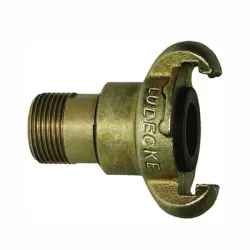 Съединител Luеdecke за маркуч байонет-резба М месингов 1/2
