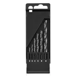 Свредло Stanley за метал термично обработено 2-8 мм, HSS, 6 бр., STA56010 Свредло Stanley за метал термично обработено 2-8 мм, HSS, 6 бр., STA56010