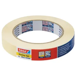 Тиксо Tesa хартиено 19 мм, 50 м, бяло 4323 Тиксо Tesa хартиено 19 мм, 50 м, бяло 4323