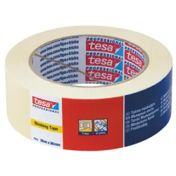 Тиксо Tesa хартиено 38 мм, 50 м, бяло 4323 Тиксо Tesa хартиено 38 мм, 50 м, бяло 4323