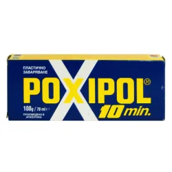 Лепило универсално Poxipol двукомпонентно 70 г, металик, Poxipol Лепило универсално Poxipol двукомпонентно 70 г, металик, Poxipol