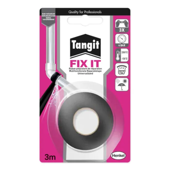 Лента Henkel самовулканизираща UV  25 мм, 3 м, 4 bar Tangit Fix It