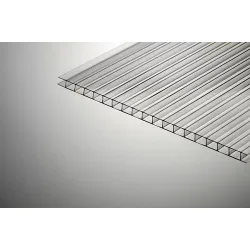 Плоскост Teknorm поликарбонатна  4x2100x6000 мм, прозрачна, 0.65 кг/м2