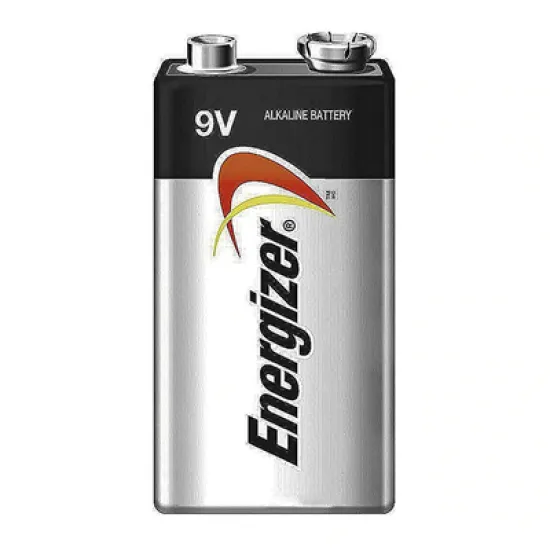 Батерия Energizer правоъгълна алкална 9 V, 9V/6LR61, Alkaline Power