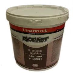 Грунд Isomat битумен на водна основа 19 кг, черен, Isopast Грунд Isomat битумен на водна основа 19 кг, черен, Isopast