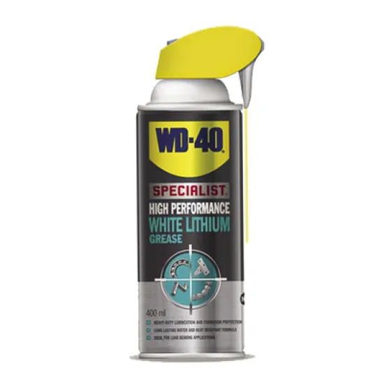 Грес WD-40 литиева спрей  0.4 л, бяла