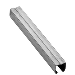 Релса Estebro® за горно водене на плъзгащи се врати  40х40x1.5 мм, 3 м, поцинкована стомана, 27.4 мм, U-40 Релса Estebro® за горно водене на плъзгащи се врати  40х40x1.5 мм, 3 м, поцинкована стомана, 27.4 мм, U-40