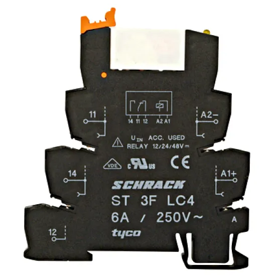 Цокъл Schrack Technik за реле  6 A, 5P