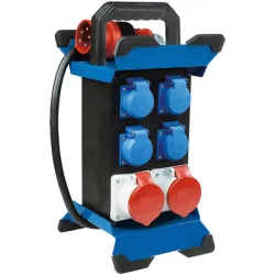 Табло as - Schwabe електроразпределително 4 монофазни, 2 трифазни 16 А, трифазен щепсел 16 А, Stecky 11 Табло as - Schwabe електроразпределително 4 монофазни, 2 трифазни 16 А, трифазен щепсел 16 А, Stecky 11