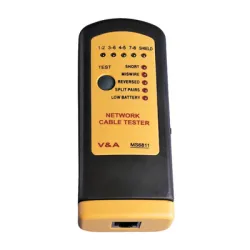 Тестер V & A Instrument за LAN мрежа, MS6811