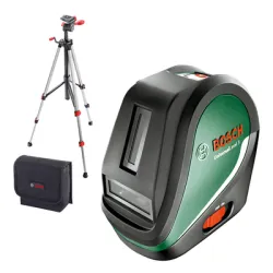 Нивелир Bosch лазерен линеен с 3 лъча 10 м, 0.5 мм/м, UniversalLevel 3 Нивелир Bosch лазерен линеен с 3 лъча 10 м, 0.5 мм/м, UniversalLevel 3