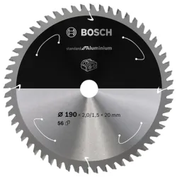 Диск Bosch карбиден за рязане на алуминий 190x20x1.5 мм, Standard for Aluminium Диск Bosch карбиден за рязане на алуминий 190x20x1.5 мм, Standard for Aluminium