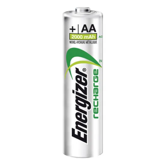 Батерия Energizer кръгла акумулаторна NiMH 1.2 V, 2 Ah, AA/LR06, Power Plus