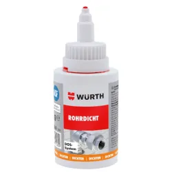 Уплътнител Wurth за тръбни резби  жълт, 50 мл