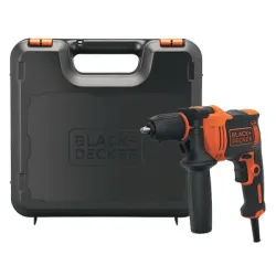 Бормашина Black & Decker ударна с плавно регулиране 710 W, 1.5-13 мм, BEH710K Бормашина Black & Decker ударна с плавно регулиране 710 W, 1.5-13 мм, BEH710K