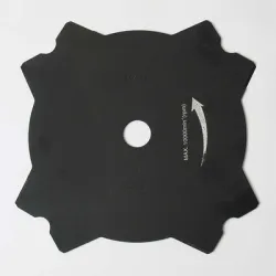 Диск HiKOKI - Hitachi метален за косене на трева 4 z, ф 255х25.4 мм Диск HiKOKI - Hitachi метален за косене на трева 4 z, ф 255х25.4 мм