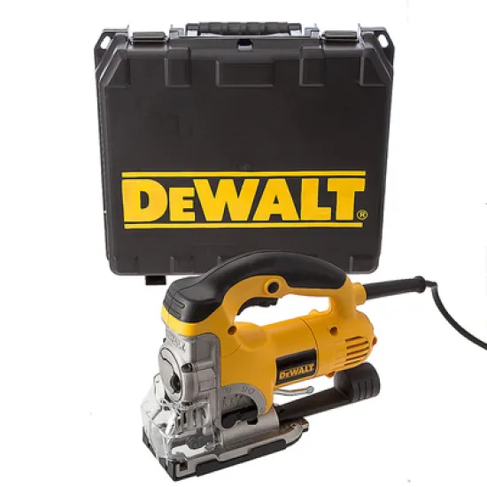 Трион DeWALT прободен (зеге) електрически с плавно регулиране 701 W, 0-3100 хода/мин, 26 мм, DW331K