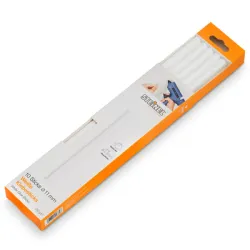 Патрон Steinel Tools DIY за топло лепене на пластмаса 11х250 мм, бял, 10 бр. Патрон Steinel Tools DIY за топло лепене на пластмаса 11х250 мм, бял, 10 бр.