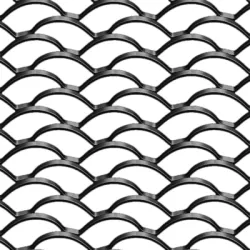 Ламарина Longhi разпъната на лист 1000x2000 мм, 1 мм, 6.0x2.0 мм, T 15AS