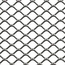 Ламарина Longhi разпъната неръждаема на лист 1000х2000 мм, 1 мм, 10x8.0 мм