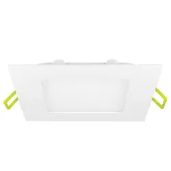 Лампа Vivalux тип панел LED за вграждане 6 W, 230 V, 4000 K, 400 lm, 120 мм, бял, Grid LED