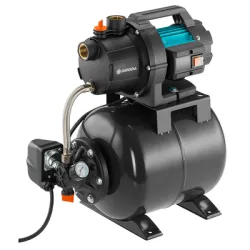 Уредба Gardena хидрофорна с цилиндричен съд 3 м3/ч, 35 м, 7 м, 19 л, 3000/4 Уредба Gardena хидрофорна с цилиндричен съд 3 м3/ч, 35 м, 7 м, 19 л, 3000/4