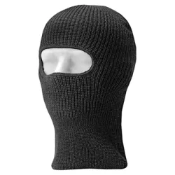 Шапка зимна работна тип маска черна