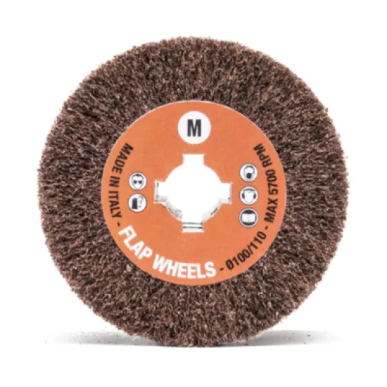 Четка Athena Abrasives за четков шлайф  ролкова, скочбрайт, ф 105х100 мм, P180, STX