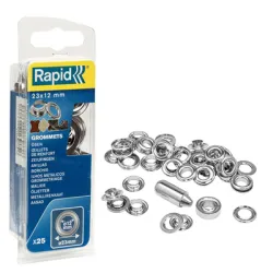 Капси Rapid с инструмент за набиване 25 бр., 12 мм Капси Rapid с инструмент за набиване 25 бр., 12 мм