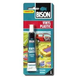 Лепило Bison за меко PVC винилно 25 мл, Vinyl Plastic Лепило Bison за меко PVC винилно 25 мл, Vinyl Plastic